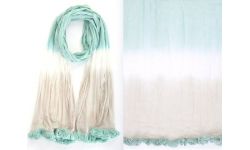 Chech Coton Tie And Die+Franges Coton