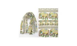 Pareo Coton Imp.Elephants