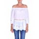Top volant broderie anglaise