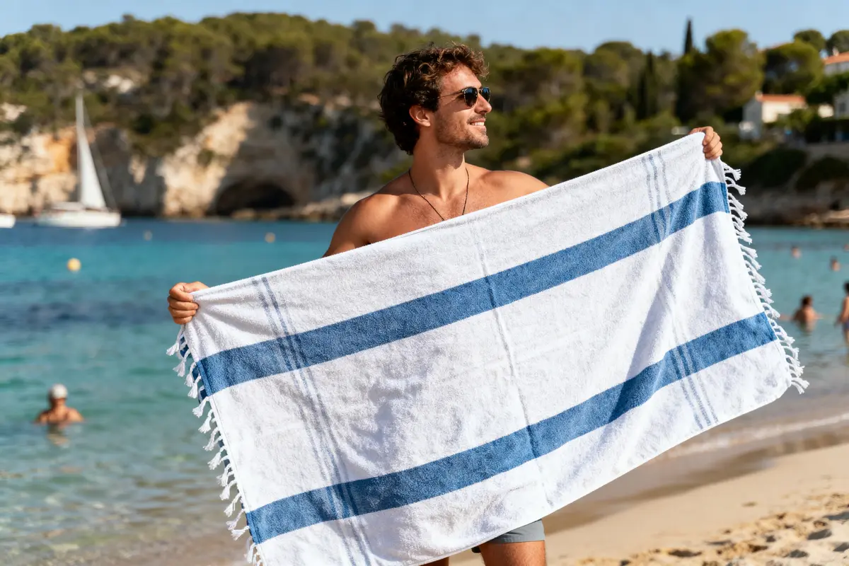 Grande fouta : Personnalisez votre style avec 100 % coton