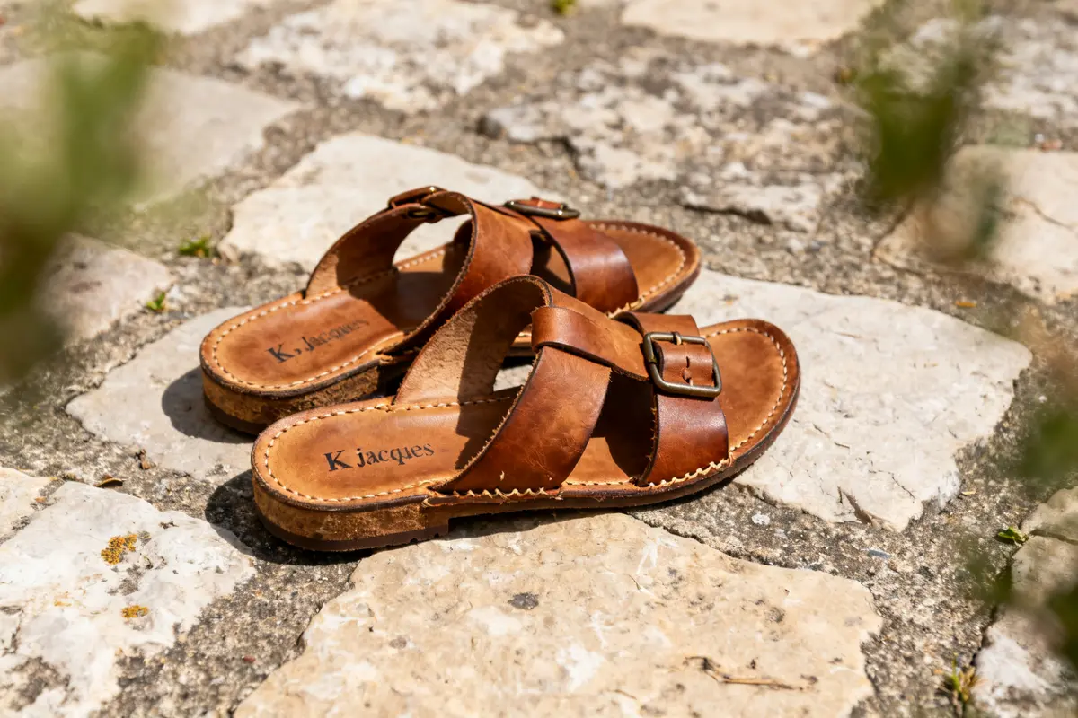 K Jacques Saint-Tropez : Sandales artisanales iconiques chic