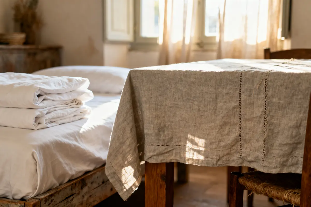 Linge de maison Lin des Vosges : Élégance et artisanat ?